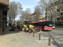 Голяма авария на пъпа на Пловдив затрудни движението в Центъра