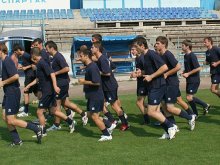 Георги Стоянов почна със Спартак, 24 играчи дойдоха на първата тренировка