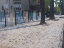 Обновиха тротоари в "Северен"