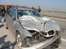 Двама души загинаха при жестока катастрофа на пътя Пловдив-Пазарджик