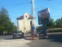37-годишна зад волана нацели мотоциклетист на кръстовището до ВСИ