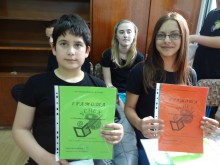 Ученици от СОУ "Димитър Матевски" показаха отличен английски