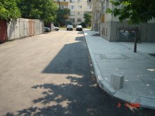 В "Източен" изграждат улици, тротоари и паркоместа