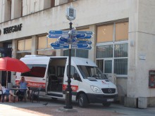 Възстановиха съборена от предишната буря атракция до Пощата
