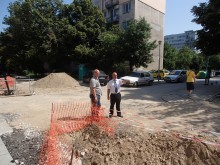 Инспектираха ремонта на ул. "Братя Бъкстон"