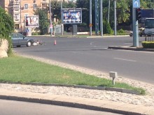 Блъснаха велосипедист на оживено кръстовище в Пловдив