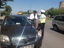 Вижте как сгащиха районен кмет с превишена скорост в Пловдив
