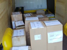 350 кашона и чували с помощи от ГЕРБ Пловдив област заминаха за Мизия