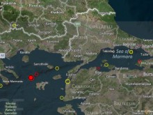 Земетресение в Егейско море, усети се и в Пловдив
