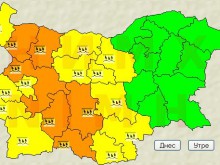 "Оранжев" код за Пловдив! Очакват се до 40 л/кв.метър!