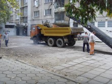 В "Северен" преасфалтират паркинг