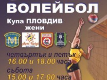 Програма на международния турнир Купа Пловдив 2014
