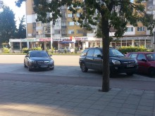 Отново наглец върху пешеходна зона