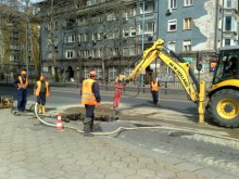 Голяма ВиК авария в Суперцентъра на Пловдив
