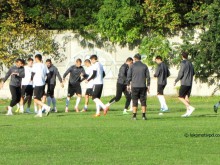 Тренировъчната програма на "черно-белите" до края на седмицата