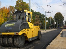 Три пласта асфалт променят до неузнаваемост бул. "Македония"!