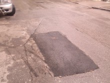 Запълниха дупки в Центъра, бул. "Руски" готов за зимата