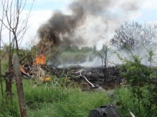 2000 бали сено изгоряха в Дълбок извор