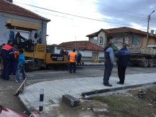 Преасфалтираха основни улици и булеварди в Кричим