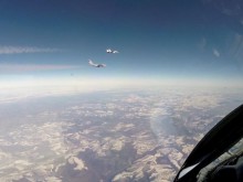 Самолет на НАТО стана "мишена" на българските изтребители МиГ-29