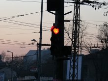 Светофарите гаснат до дни, стачка!