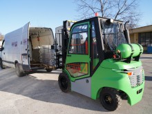 Изнасяме 62 екологични пловдивски мотокара в Чехия и Полша