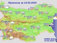 Дъжд и сняг ни очаква днес