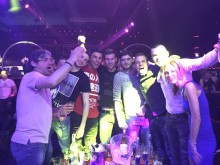 Ботев празнува цяла нощ победата над ЦСКА