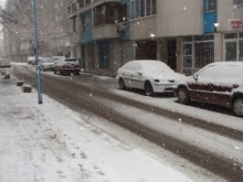 С нова снежна покривка осъмна Пловдив тази сутрин