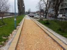 Продължава работата по изграждането на новите велоалеи в Пловдив