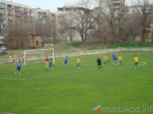 Първа победа за Спартак през пролетния полусезон