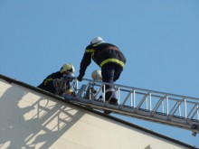 Спасиха домашно кученце от огнен ад на "Пещерско шосе"