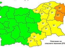 Силен вятър и "оранжев" код за част от Източна България