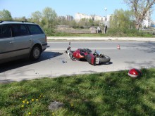 Виновникът за катастрофата с моториста в Пловдив е полицейски служител