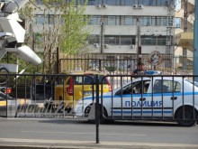 Такси и бетоновоз катастрофираха до автогара "Юг", пътничка се размина само с уплаха