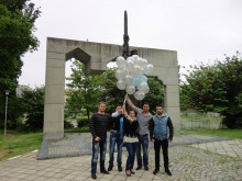 Младежи пуснаха балони по случай Деня на Европа