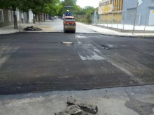 Асфалтираха кръстовището на "Антон Папазов" и "Стоян Михайловски"