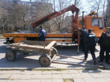 Поредна репатрирана каруца, този път в Центъра на Пловдив