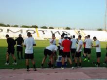 Тренировъчната програма на Локо до мача с Берое