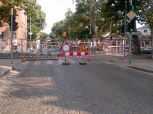 Затвориха и ул. "Авксентий Велешки" заради прекарване на топлoпpовод