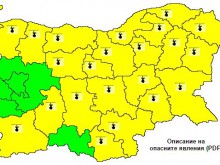 Жегата ще ни мори и днес, жълт код в почти цялата страна