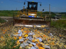 Руснаците отново унищожиха тонове храна