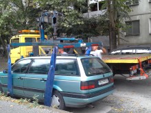 Вдигнаха неизползваеми коли