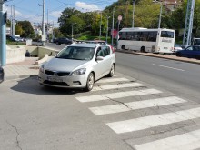 "Отлично" паркиране на зебра пред баня "Старинна"