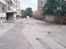 Започна ремонт на паркинг в "Северен"