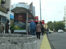 Павилион на Lafka в Пловдив пречи на видимостта