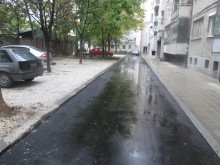 Завърши благоустрояването на междублоково пространство в "Централен"