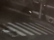 Ексклузивно: Видео от блъснатия на пешеходна пътека снощи в Пловдив мъж!