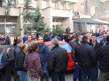 Полицията в Пловдив отново излезе на протест