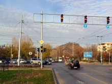 Модернизираха светофарите до Коматевския възел